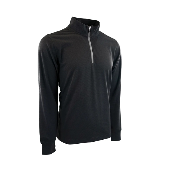 Grid  1/4 Zip Pullover - Grid  1/4 Zip Pullover - Image 2 of 9