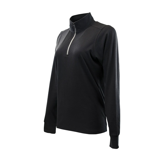Women's Grid  1/4 Zip Pullover - Women's Grid  1/4 Zip Pullover - Image 1 of 11