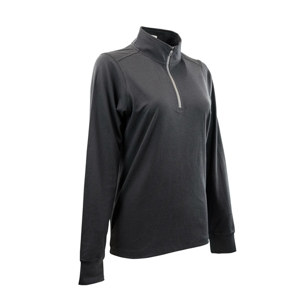 Women's Grid  1/4 Zip Pullover - Women's Grid  1/4 Zip Pullover - Image 6 of 11