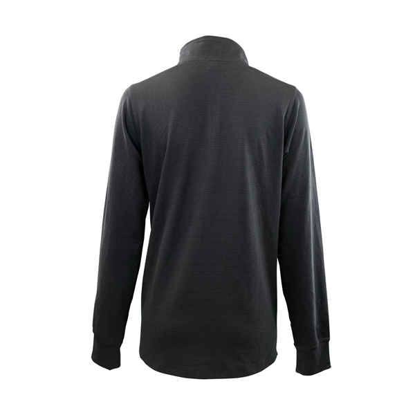 Women's Grid  1/4 Zip Pullover - Women's Grid  1/4 Zip Pullover - Image 7 of 11
