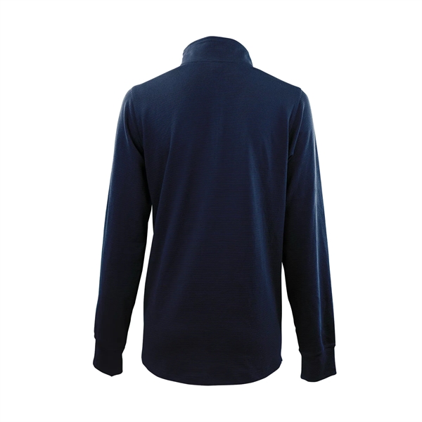 Women's Grid  1/4 Zip Pullover - Women's Grid  1/4 Zip Pullover - Image 11 of 11