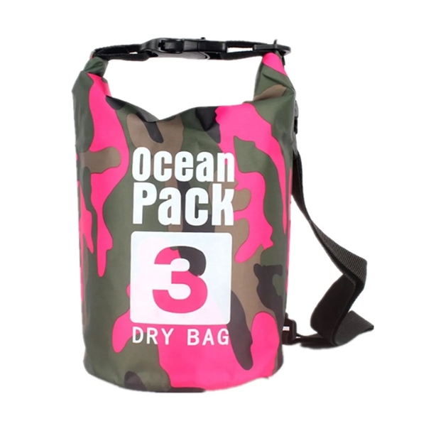 Camo Waterproof Dry Bag - Camo Waterproof Dry Bag - Image 2 of 2