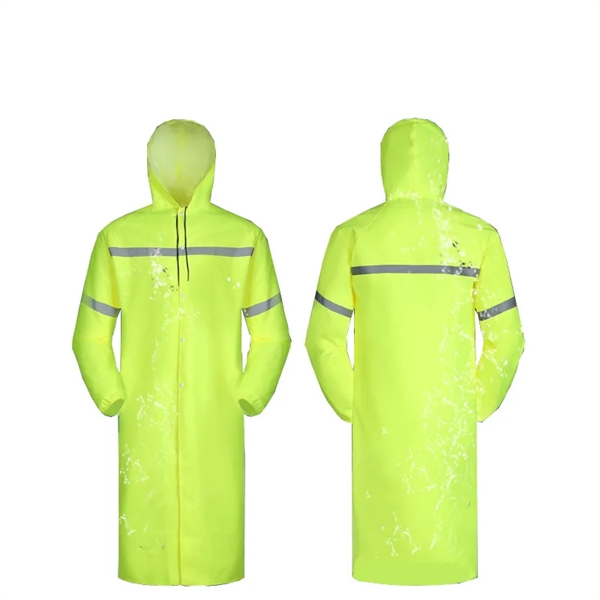 Reflective Classic Rain Coat - Reflective Classic Rain Coat - Image 1 of 1