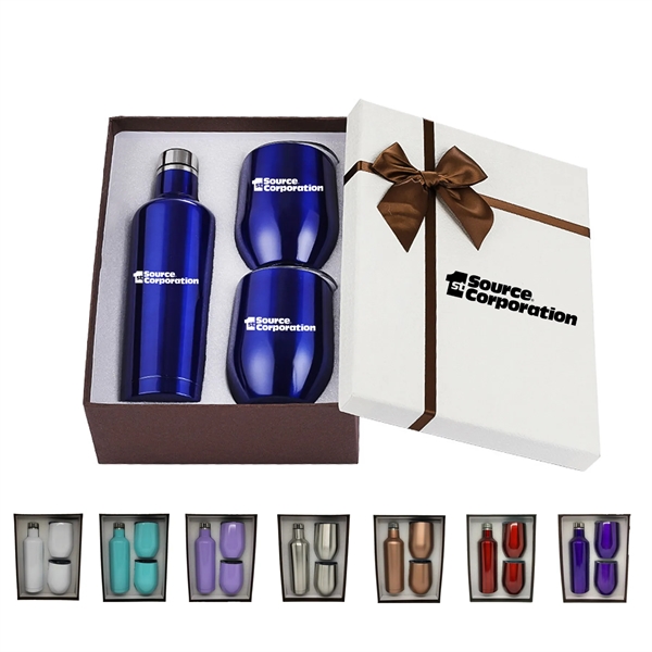 Excellent Gift Insulated Wine Growler And Tumblers - Excellent Gift Insulated Wine Growler And Tumblers - Image 0 of 3