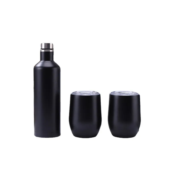 Excellent Gift Insulated Wine Growler And Tumblers - Excellent Gift Insulated Wine Growler And Tumblers - Image 2 of 3