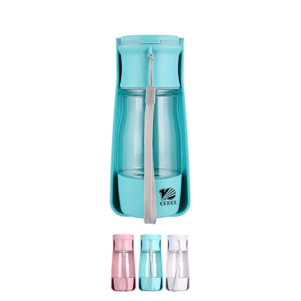 2 In 1 Foldable Dog Water Bottle - 2 In 1 Foldable Dog Water Bottle - Image 0 of 1