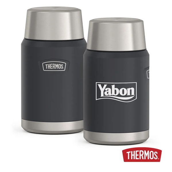 Thermos® ICON SS Food Jar w/Spoon - 24oz - Thermos® ICON SS Food Jar w/Spoon - 24oz - Image 10 of 10