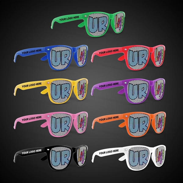 Colorful Billboard Sunglasses, printed lenses glasses - Colorful Billboard Sunglasses, printed lenses glasses - Image 0 of 9