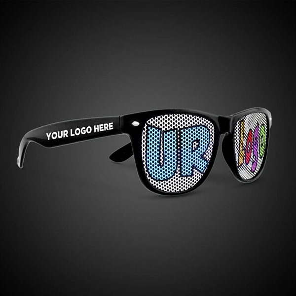 Colorful Billboard Sunglasses, printed lenses glasses - Colorful Billboard Sunglasses, printed lenses glasses - Image 1 of 9