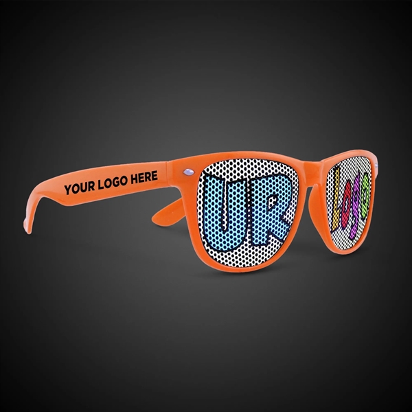 Colorful Billboard Sunglasses, printed lenses glasses - Colorful Billboard Sunglasses, printed lenses glasses - Image 3 of 9