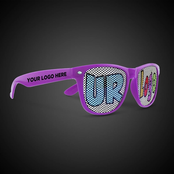 Colorful Billboard Sunglasses, printed lenses glasses - Colorful Billboard Sunglasses, printed lenses glasses - Image 5 of 9