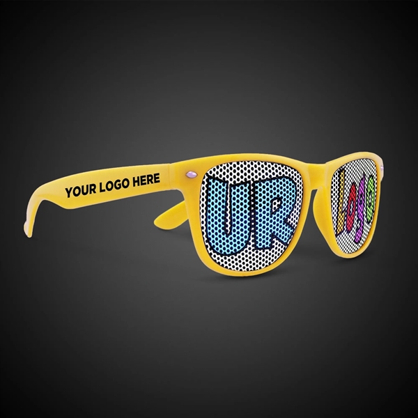 Colorful Billboard Sunglasses, printed lenses glasses - Colorful Billboard Sunglasses, printed lenses glasses - Image 6 of 9