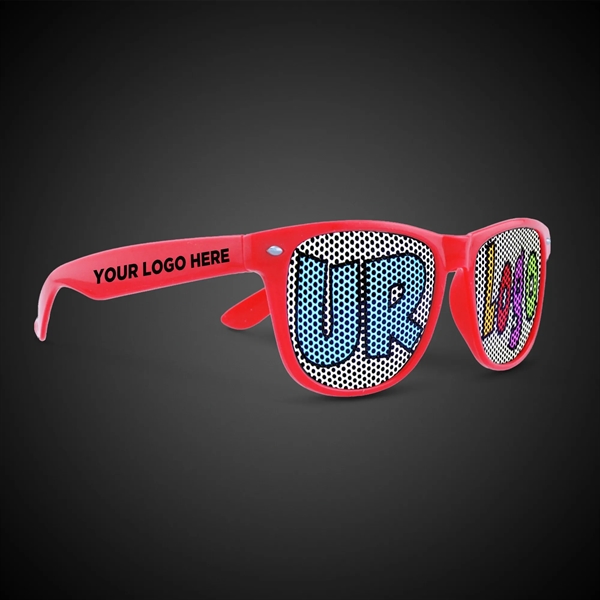 Colorful Billboard Sunglasses, printed lenses glasses - Colorful Billboard Sunglasses, printed lenses glasses - Image 7 of 9