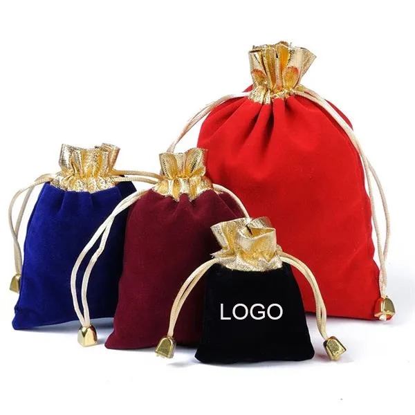 Velvet Jewelry Pouch - Velvet Jewelry Pouch - Image 0 of 2