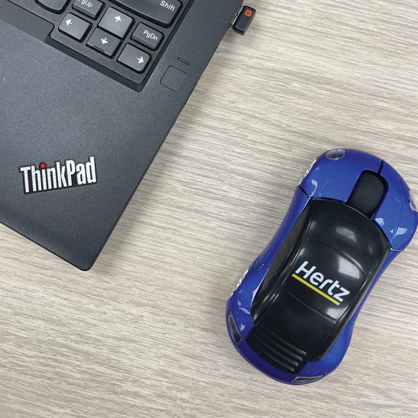 Zoom Car Shaped Wireless Optical Mouse - Zoom Car Shaped Wireless Optical Mouse - Image 2 of 6