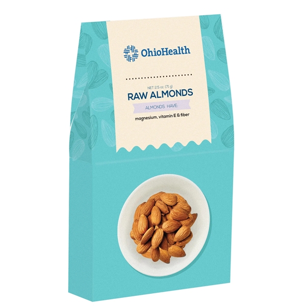 Well & Wellness Gable Box with Raw Almonds (2.5 oz.) - Well & Wellness Gable Box with Raw Almonds (2.5 oz.) - Image 0 of 1