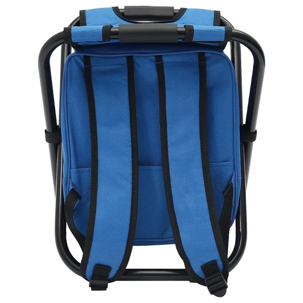 Portable Backpack Cooler Chair - Portable Backpack Cooler Chair - Image 2 of 5