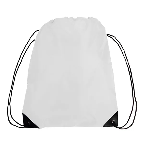 Drawstring Polyester Sports Backpack 210D - Drawstring Polyester Sports Backpack 210D - Image 10 of 13