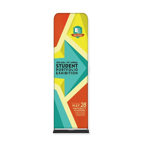 Tube Banner, Double Sided Digitally Printed - 7.5'x2' - Tube Banner, Double Sided Digitally Printed - 7.5'x2' - Image 0 of 5