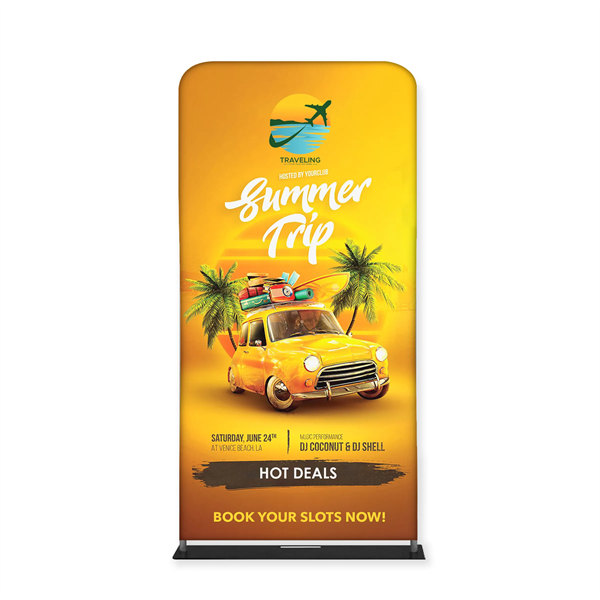 Tube Banner, Double Sided Digitally Printed - 6'x3' - Tube Banner, Double Sided Digitally Printed - 6'x3' - Image 0 of 4