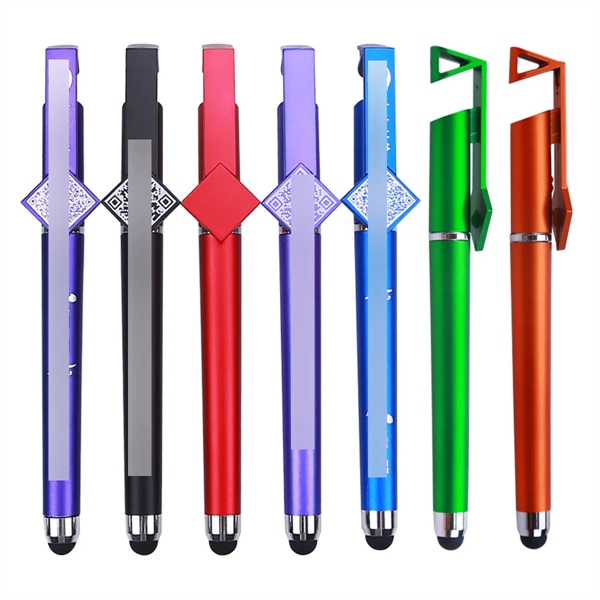 3-In-1 Mobile Phone Holder Device Touch Stylus Stationery - 3-In-1 Mobile Phone Holder Device Touch Stylus Stationery - Image 2 of 3