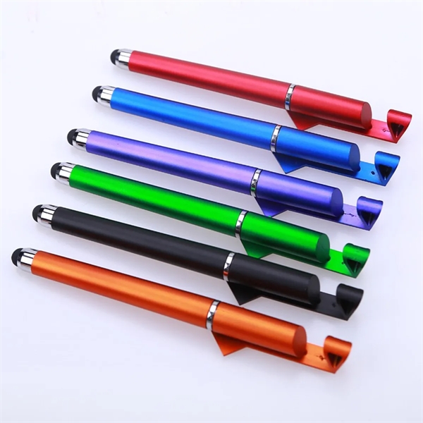 3-In-1 Mobile Phone Holder Device Touch Stylus Stationery - 3-In-1 Mobile Phone Holder Device Touch Stylus Stationery - Image 3 of 3