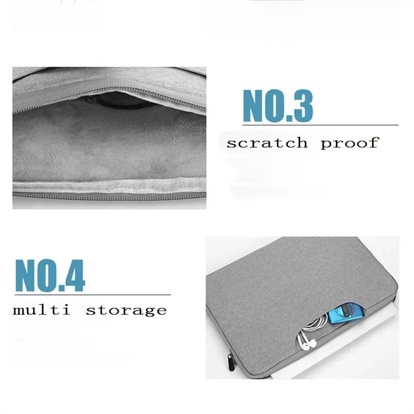 15.inch Laptop Sleeve Computer Case Briefcase Bag - 15.inch Laptop Sleeve Computer Case Briefcase Bag - Image 3 of 5