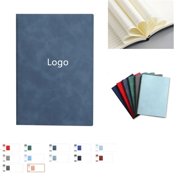 Colorful A5 PU Leather Journal Notebook - Colorful A5 PU Leather Journal Notebook - Image 0 of 5