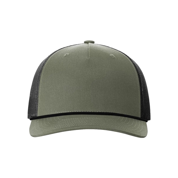 Richardson Five-Panel Trucker with Rope Cap - Richardson Five-Panel Trucker with Rope Cap - Image 0 of 22