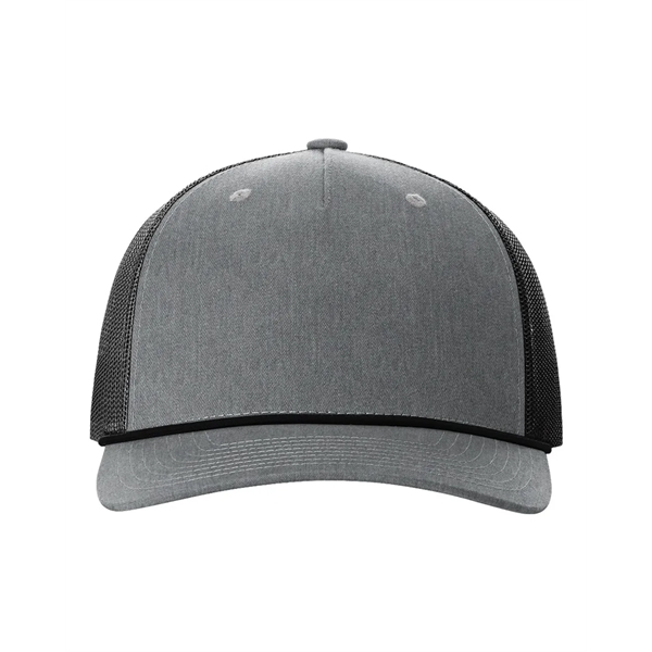 Richardson Five-Panel Trucker with Rope Cap - Richardson Five-Panel Trucker with Rope Cap - Image 9 of 22