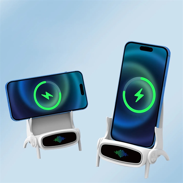 15W Mobile Phone Holder Wireless Magnetic Charging - 15W Mobile Phone Holder Wireless Magnetic Charging - Image 4 of 4