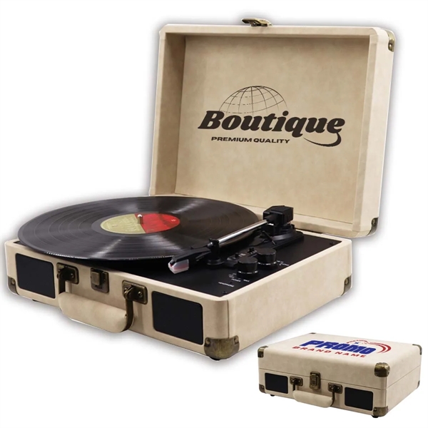 3 Speed Vinyl Record Player Retro - 3 Speed Vinyl Record Player Retro - Image 0 of 3