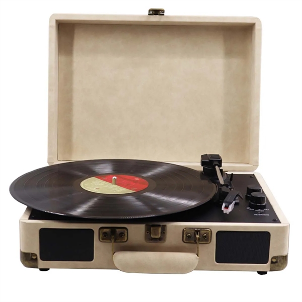3 Speed Vinyl Record Player Retro - 3 Speed Vinyl Record Player Retro - Image 3 of 3