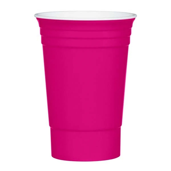 16 Oz. Reusable Big Game Stadium Drink Cocktail Plastic Cup - 16 Oz. Reusable Big Game Stadium Drink Cocktail Plastic Cup - Image 2 of 12