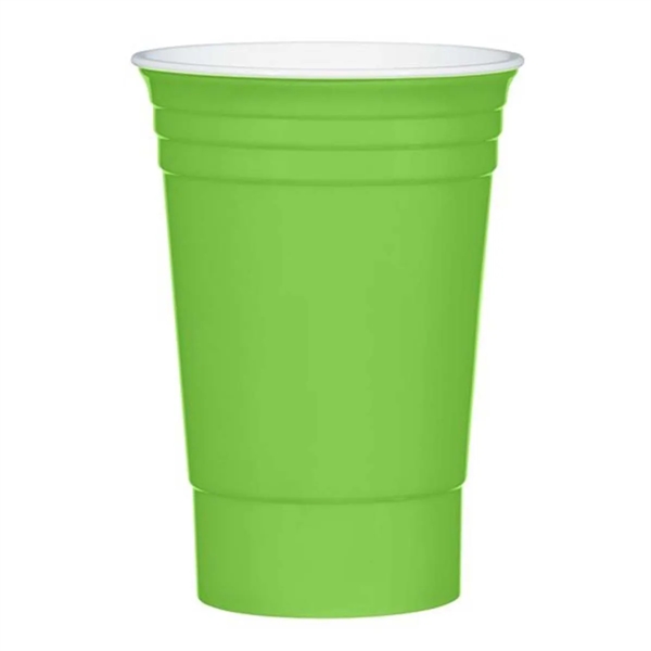 16 Oz. Reusable Big Game Stadium Drink Cocktail Plastic Cup - 16 Oz. Reusable Big Game Stadium Drink Cocktail Plastic Cup - Image 3 of 12