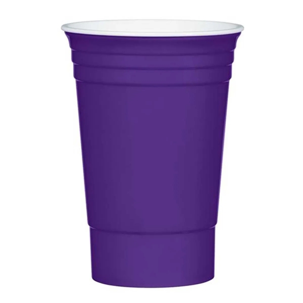 16 Oz. Reusable Big Game Stadium Drink Cocktail Plastic Cup - 16 Oz. Reusable Big Game Stadium Drink Cocktail Plastic Cup - Image 6 of 12