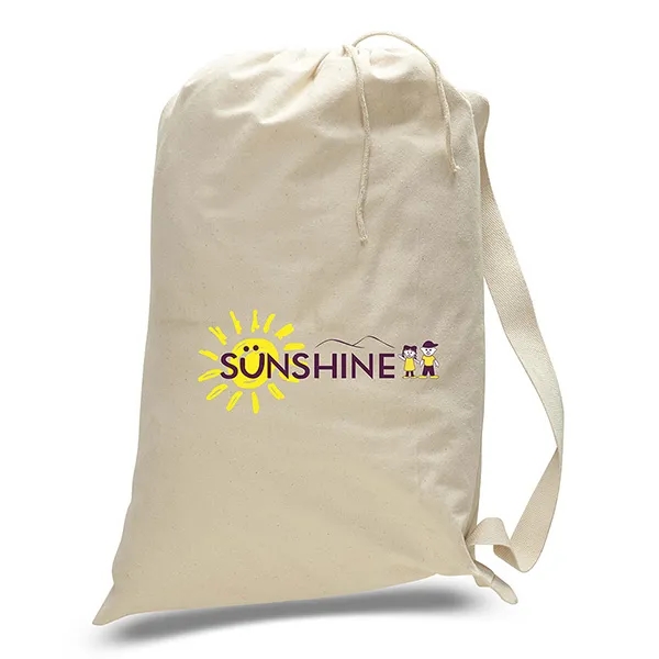 Drawstring Laundry Bag ( 19" X 27"  ) 12 OZ - Drawstring Laundry Bag ( 19" X 27"  ) 12 OZ - Image 0 of 4