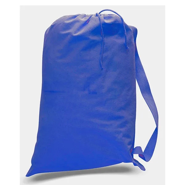 Drawstring Laundry Bag ( 19" X 27"  ) 12 OZ - Drawstring Laundry Bag ( 19" X 27"  ) 12 OZ - Image 4 of 4