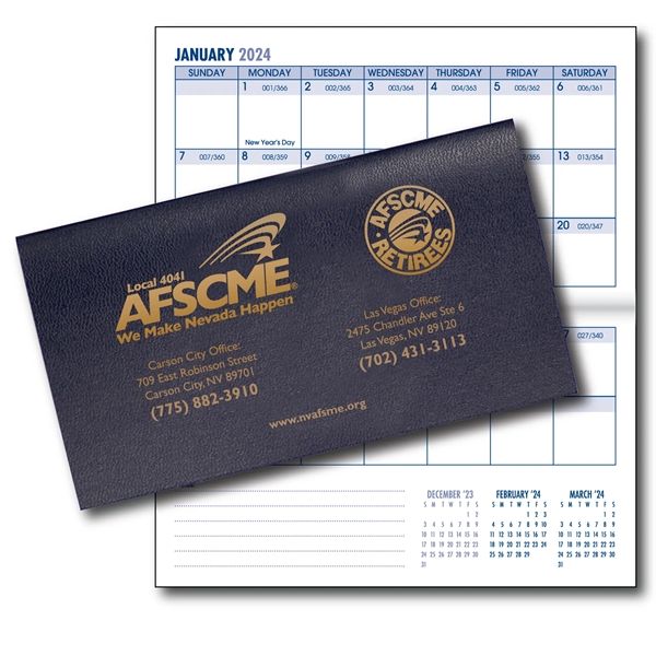 Economy Leatherette Pocket Planner - Economy Leatherette Pocket Planner - Image 1 of 5