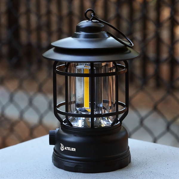 reNew COB Rechargeable Vintage Lantern - reNew COB Rechargeable Vintage Lantern - Image 1 of 3