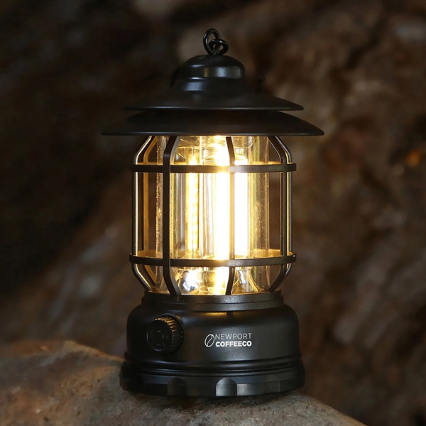 reNew COB Rechargeable Vintage Lantern - reNew COB Rechargeable Vintage Lantern - Image 3 of 3
