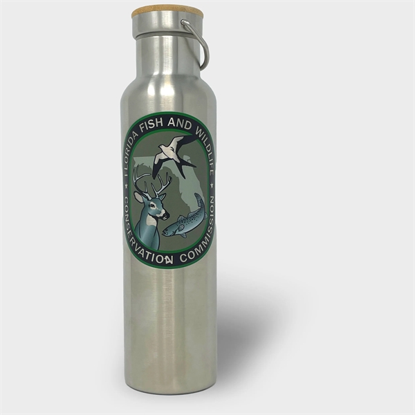 25oz Stainless Steel Vacuum Insulated Water Bottle Drinkware - 25oz Stainless Steel Vacuum Insulated Water Bottle Drinkware - Image 3 of 7
