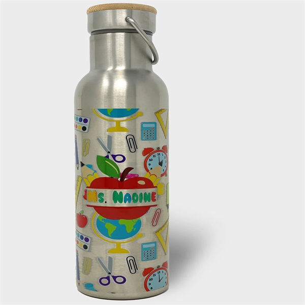 25oz Stainless Steel Vacuum Insulated Water Bottle Drinkware - 25oz Stainless Steel Vacuum Insulated Water Bottle Drinkware - Image 7 of 7
