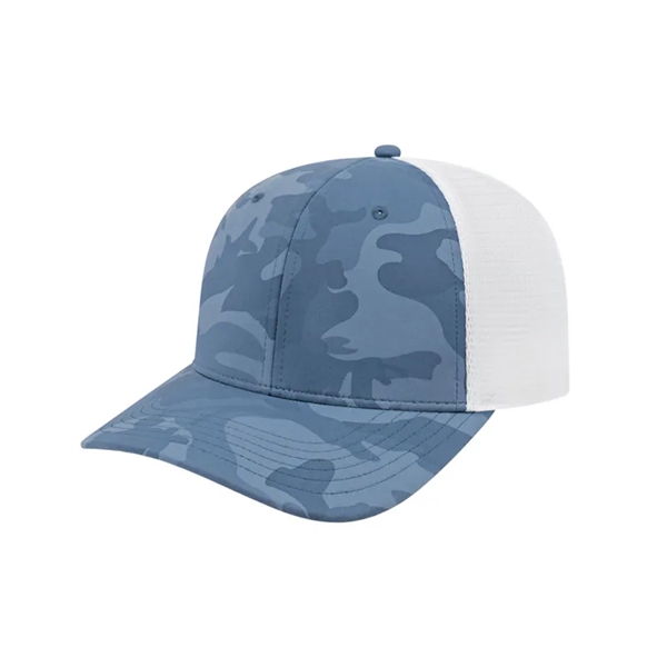 Poly Camo Mesh Back Cap - Poly Camo Mesh Back Cap - Image 1 of 4