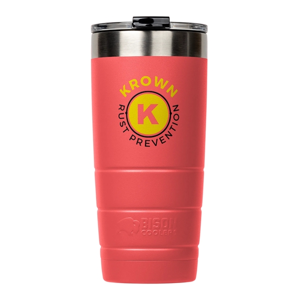 Leakproof 22 oz Bison Tumbler - Stainless Steel - Custom - Leakproof 22 oz Bison Tumbler - Stainless Steel - Custom - Image 23 of 40