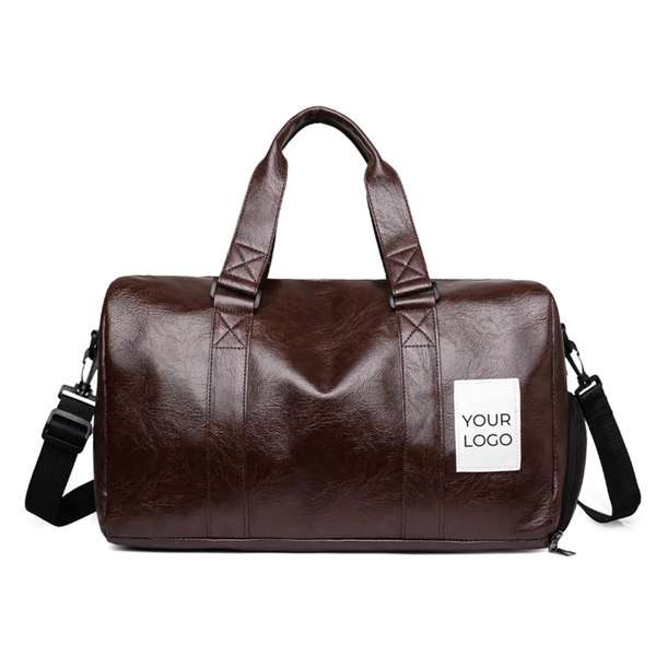 Gym Duffel Bag with Waterproof Shoe Pouch - Gym Duffel Bag with Waterproof Shoe Pouch - Image 1 of 5