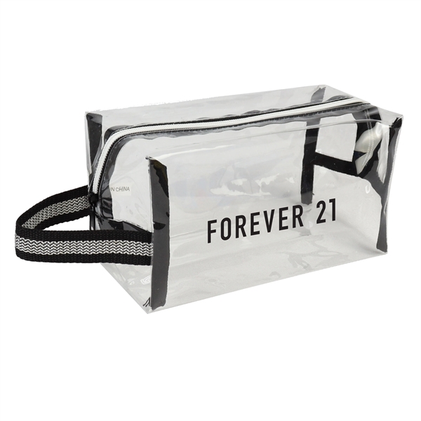 Custom Clear TPU Cosmetic Toiletry Travel Bag
