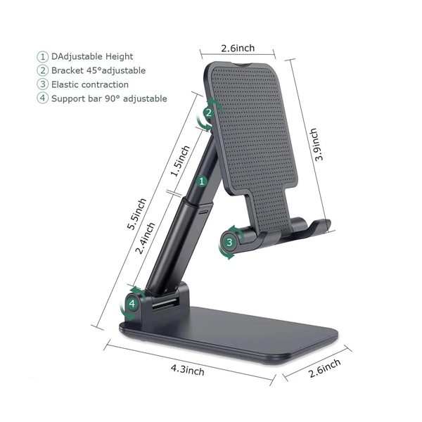 Adjustable Phone Stand for Desk - Adjustable Phone Stand for Desk - Image 2 of 4