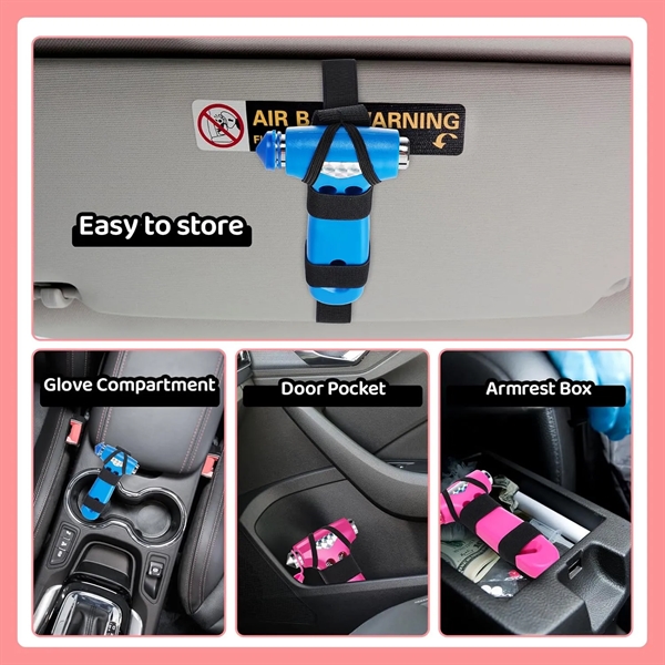 Car Safe Hammer Window Breaker,3 in 1 Emergency Escape Tool - Car Safe Hammer Window Breaker,3 in 1 Emergency Escape Tool - Image 3 of 6