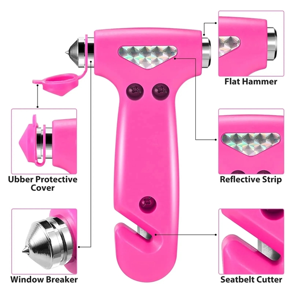 Car Safe Hammer Window Breaker,3 in 1 Emergency Escape Tool - Car Safe Hammer Window Breaker,3 in 1 Emergency Escape Tool - Image 5 of 6